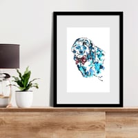 Image 2 of Bunny Hippo Print