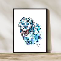 Image 3 of Bunny Hippo Print