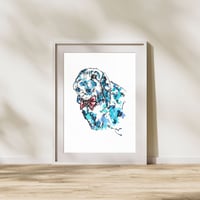 Image 4 of Bunny Hippo Print
