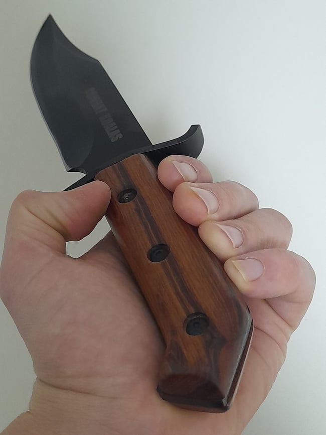 Bowie Hunting Knife with Leather Sheath Gift Camping - Combat Koalas