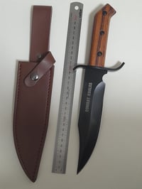 Image 5 of Bowie Hunting Knife with Leather Sheath Gift Camping - Combat Koalas