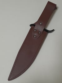 Image 10 of Bowie Hunting Knife with Leather Sheath Gift Camping - Combat Koalas
