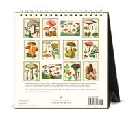 Image 3 of Cavallini & Co. Foraging 2025 Easel Desk Calendar, 6.5"x6.5"