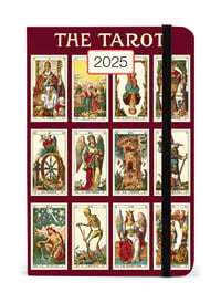 Image 1 of Cavallini & Co. Tarot 2025 Weekly Pocket Planner, 4"x6" 