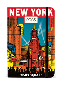 Image 1 of Cavallini & Co. New York 2025 Weekly Pocket Planner, 4"x6"
