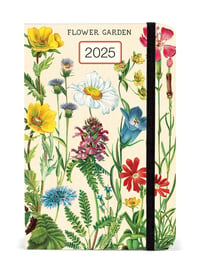 Image 1 of Cavallini & Co. Flower Garden 2025 Weekly Pocket Planner, 4"x6"