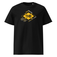 Image 1 of TMB Tour du Mont Blanc / Organic Cotton T-shirt black / yellow / white PULSE