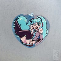 Image 3 of [VOCALOID] Hatsune Miku - Keychain