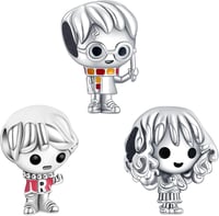 Image 1 of Harry Potter Charms (real 925 Sterling Silver)