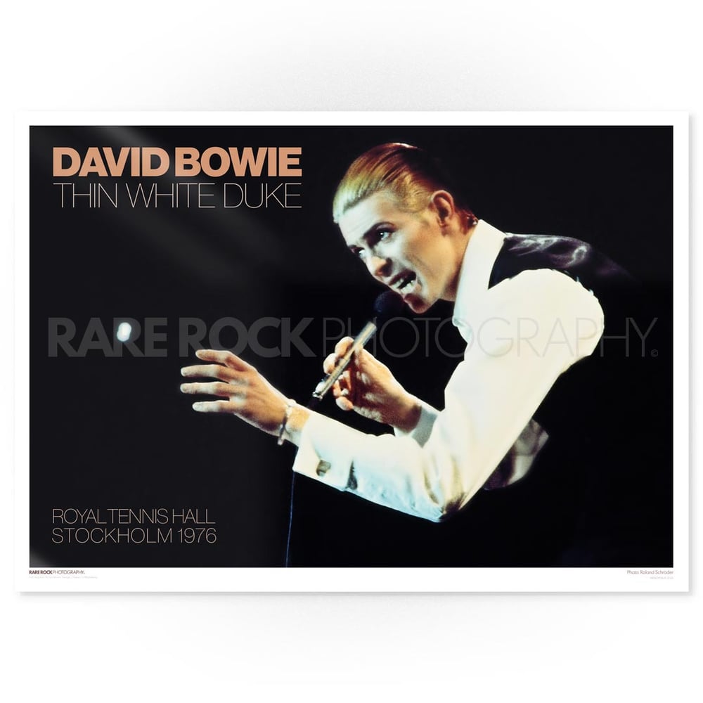 David Bowie - Darts in Lovers Eyes / B2 Poster (Horiz.)