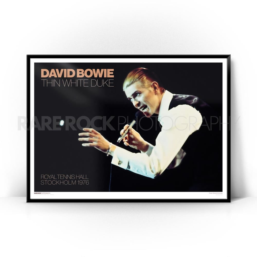 David Bowie - Darts in Lovers Eyes / B2 Poster (Horiz.)