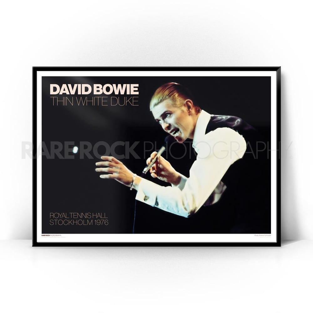 David Bowie - Darts in Lovers Eyes / B2 Poster (Horiz.)