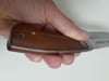 Trailing-Point Fixed Knife for Camping and Hunting