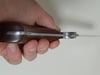 Trailing-Point Fixed Knife for Camping and Hunting