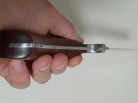 Image 5 of Trailing-Point Fixed Knife for Camping and Hunting