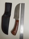 Trailing-Point Fixed Knife for Camping and Hunting