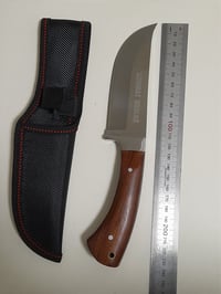 Image 4 of Trailing-Point Fixed Knife for Camping and Hunting