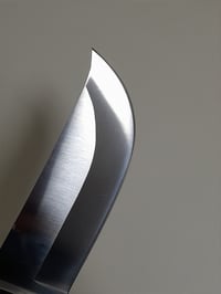 Image 2 of Trailing-Point Fixed Knife for Camping and Hunting