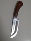 Trailing-Point Fixed Knife for Camping and Hunting