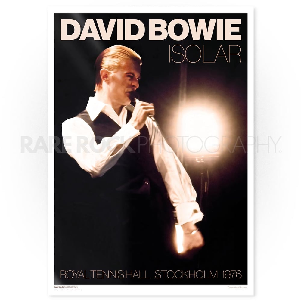 David Bowie - Glow / B2 Poster