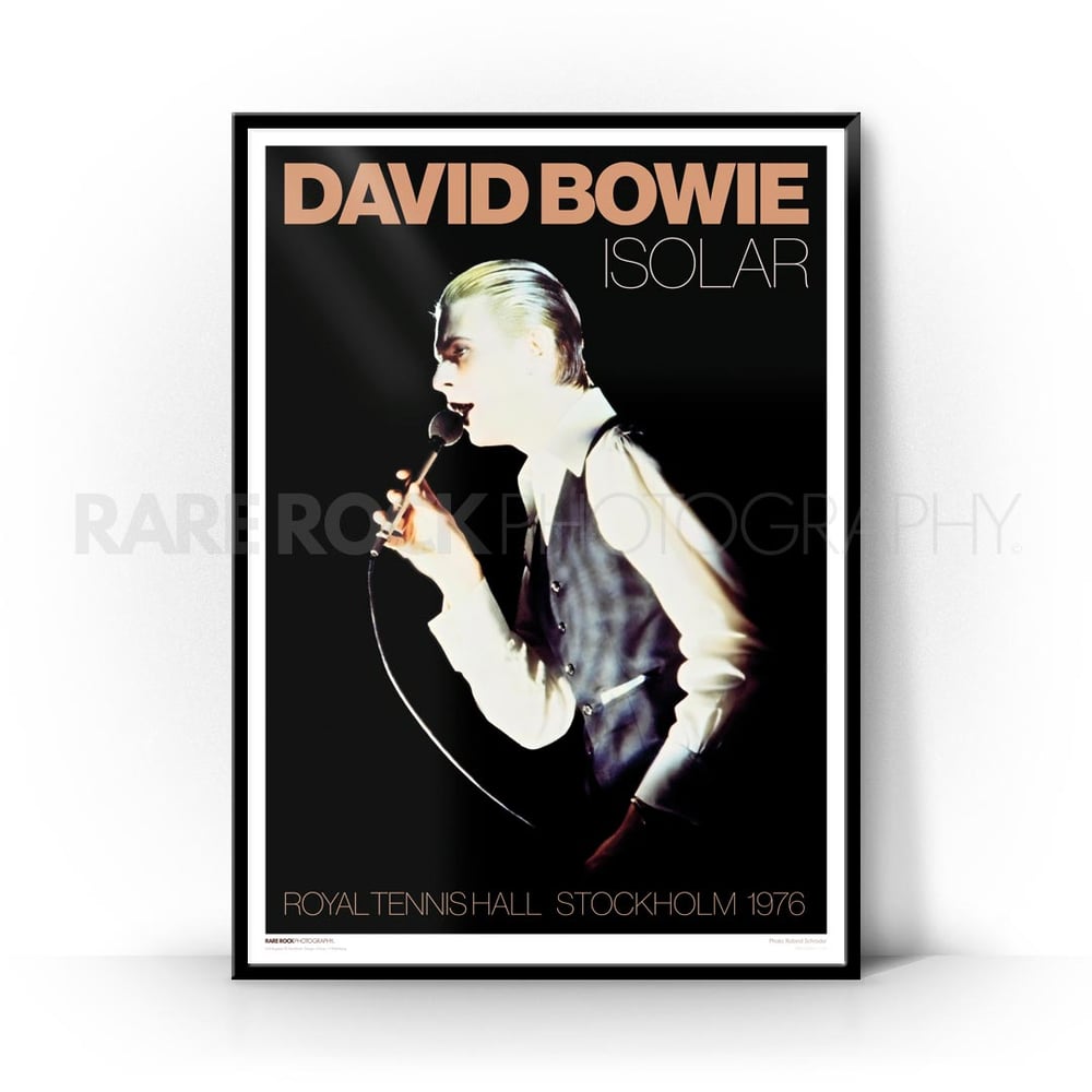 David Bowie - And The Living / B2 Poster