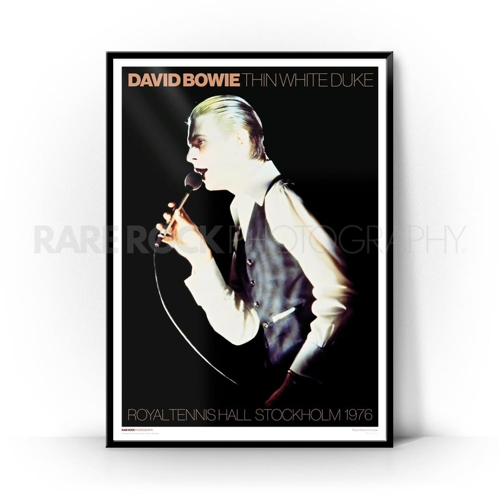 David Bowie - And The Living / B2 Poster