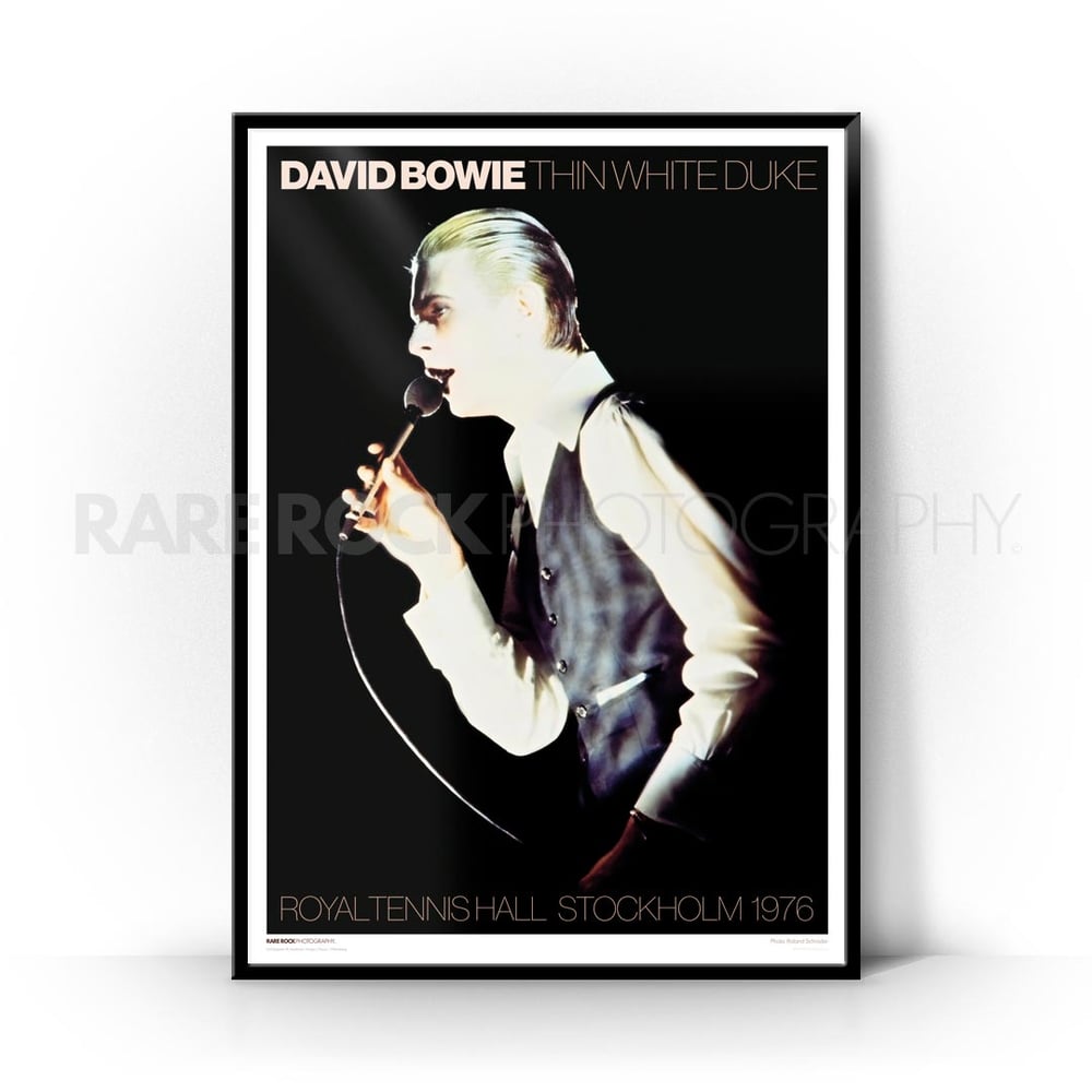 David Bowie - And The Living / B2 Poster