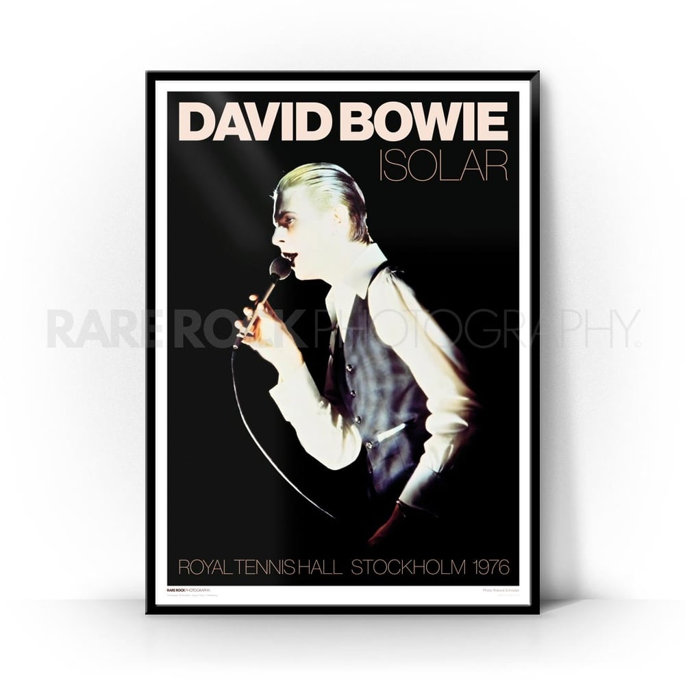 David Bowie - And The Living / B2 Poster