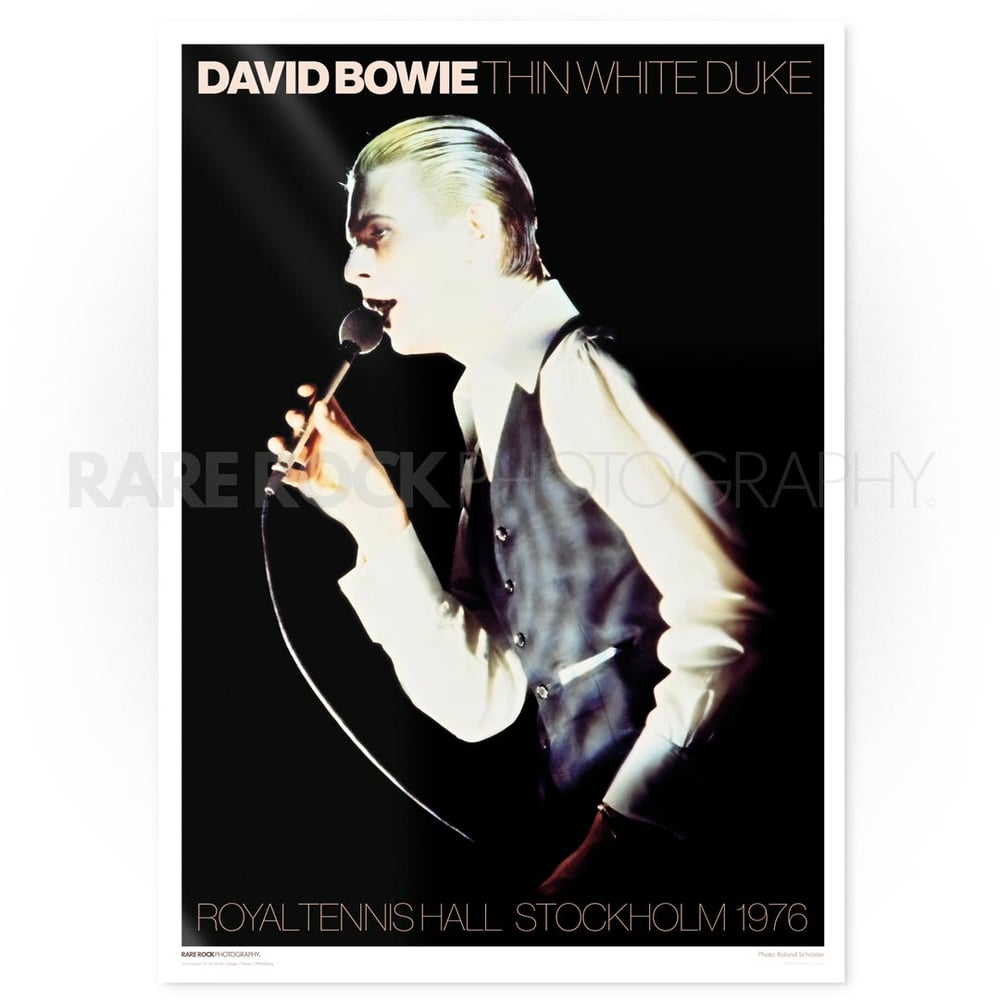 David Bowie - And The Living / B2 Poster