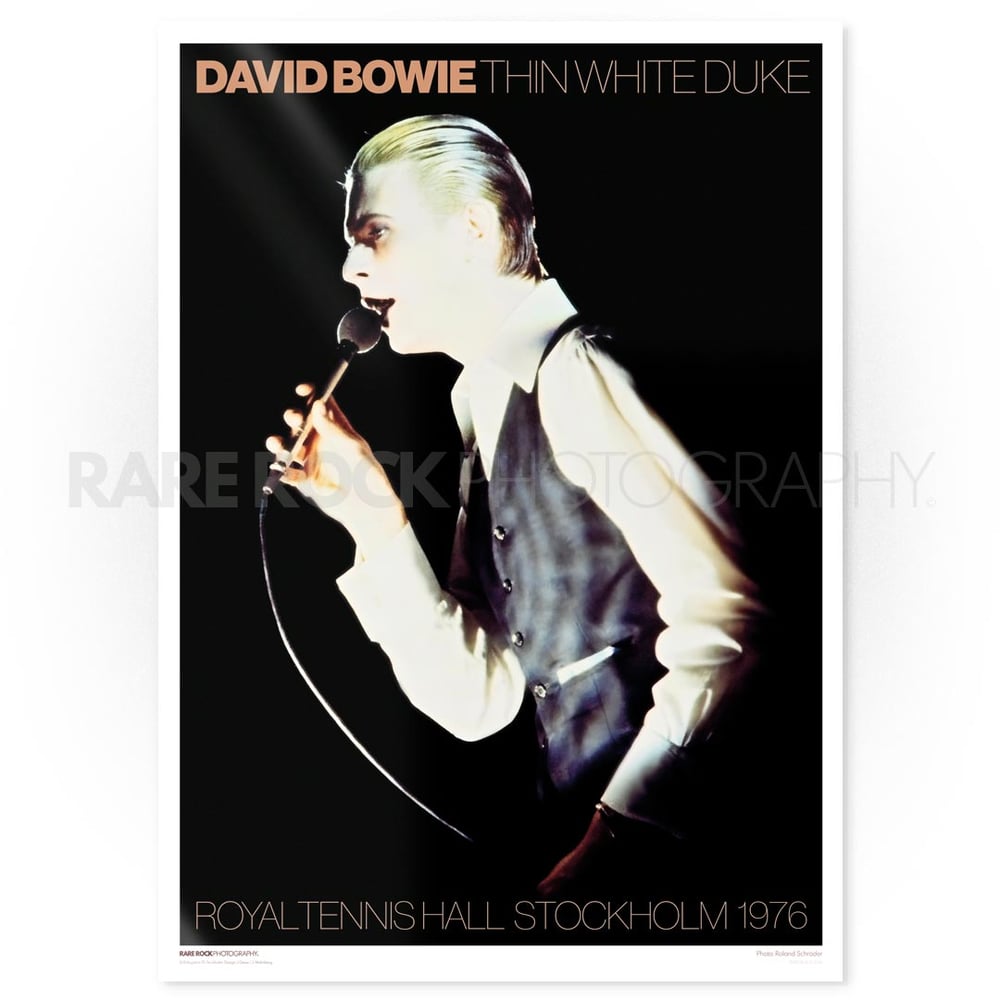 David Bowie - And The Living / B2 Poster