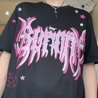 Image 1 of Black Bunnny Tee (made 2 order)