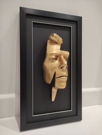 Image 9 of Chrome/Rose Gold/Silver Resin 'Flash' Metallic Effect - David Bowie Sculpture