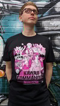 Image 1 of Kawaii Commandos Unisex Anime T-Shirt