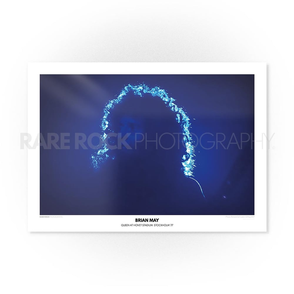 Brian May - White Man / A2 Poster (Horiz.)