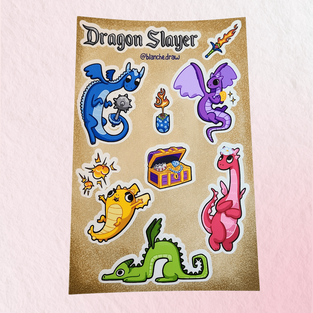 Image of Dragon Slayer - Stickersheet