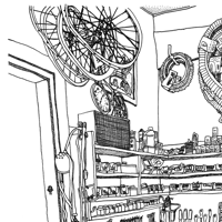 Image 3 of "Atelier Vélo" - Sérigraphie (28x40cm)