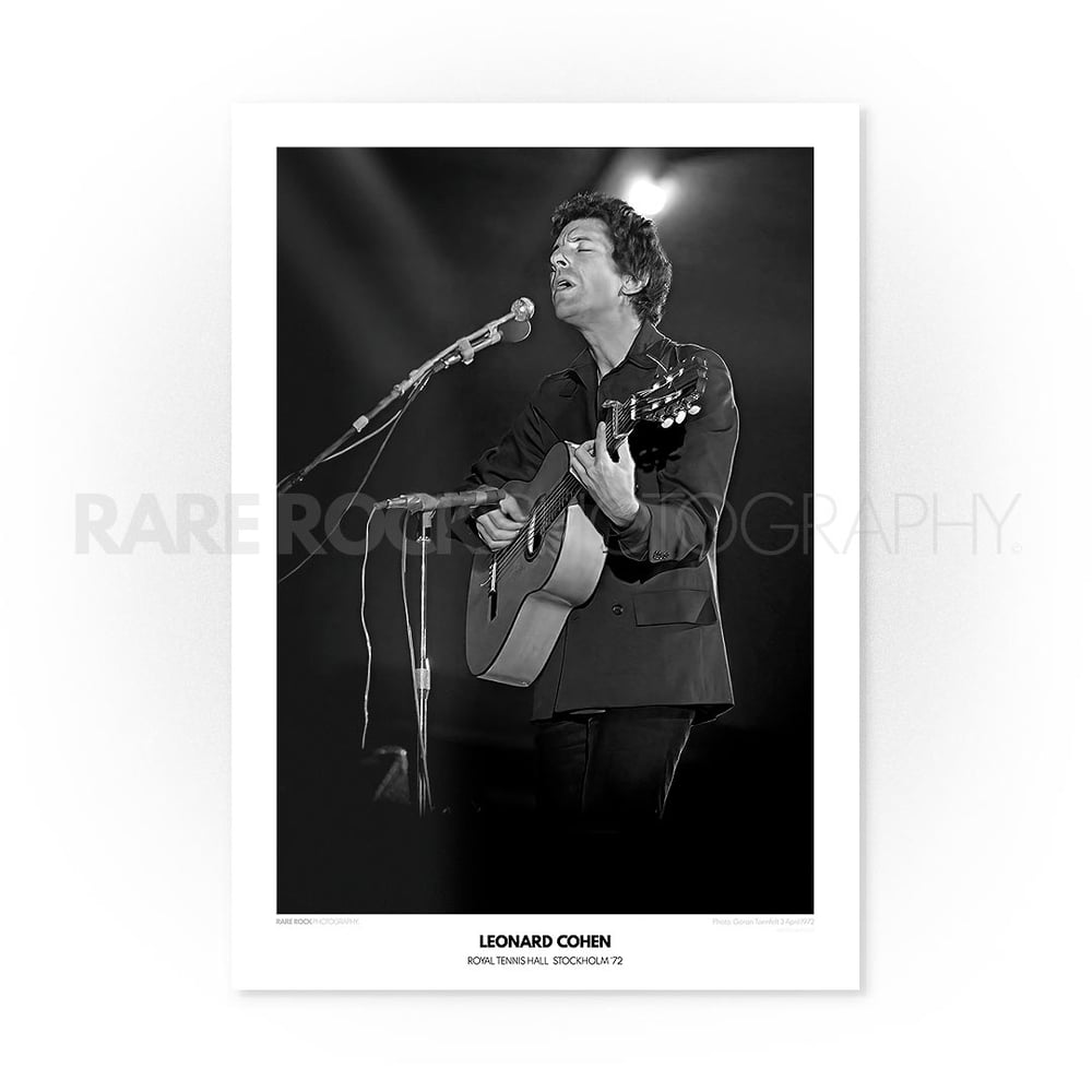 Leonard Cohen - Suzanne / A2 Poster