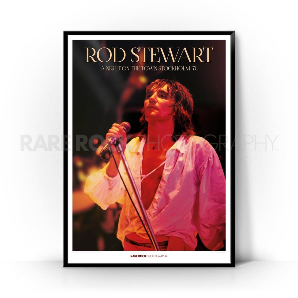 Rod Stewart - A Night on the Town / B2 Poster