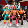 **NO PACKAGING** Complete Set of 6 Bone Crushing Wrestlers Series 1 by FC Toys