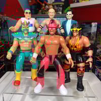 Image 1 of **NO PACKAGING** Complete Set of 6 Bone Crushing Wrestlers Series 1 by FC Toys