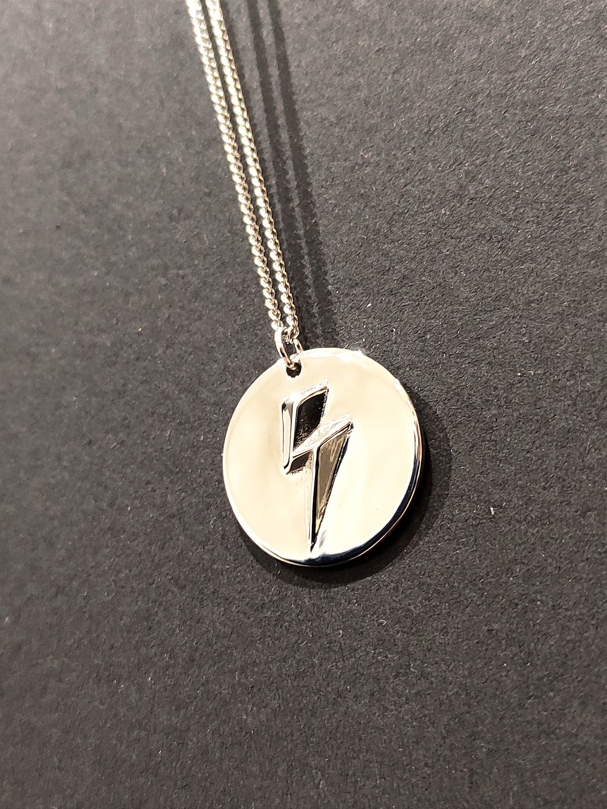 Silver Lightning bolt Glasses necklace, Lightning popular bolt cool necklace, glasses necklace, gift ideas, birthday gift