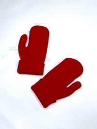 Image 4 of 🎀 PIERCED CAPSULE 🎀 VINTAGE JEAN PAUL GAULTIER RED MITTEN