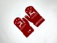Image 3 of 🎀 PIERCED CAPSULE 🎀 VINTAGE JEAN PAUL GAULTIER RED MITTEN