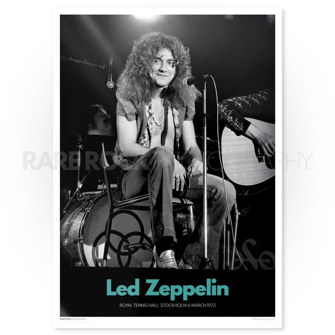 Led Zeppelin 2025 Wall Calendar Rare Rock Photography