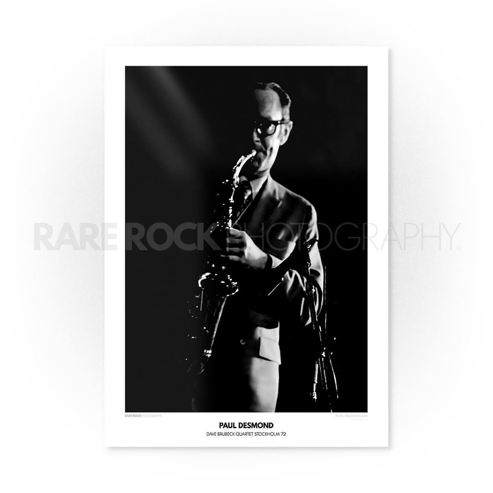 Paul Desmond - Desmond Blue / A2 Poster