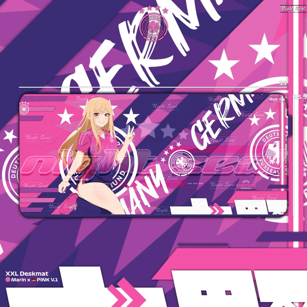 Image of Germany PINK /  XXL Desk mats
