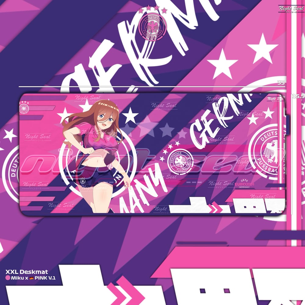 Image of Germany PINK /  XXL Desk mats