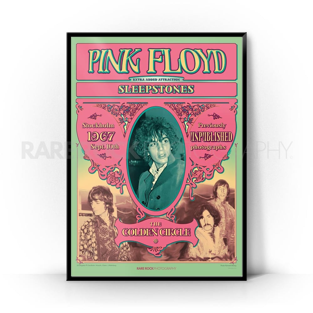 Pink Floyd - Golden Circle '67 / B2 Poster