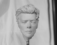 Image 7 of Harry Styles - Hand Painted Clay Mask Sculpture