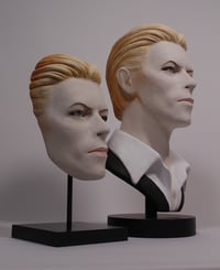 Image 6 of 'The Thin White Duke' Painted Mask Sculpture